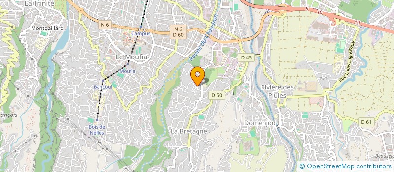 localisation de l'entreprise BIEN ETRE LES LOISIRS ET LA SANTE à SAINT-DENIS