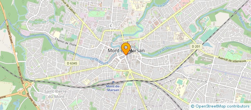 localisation de l'entreprise BIEN ETRE MONT DE MARSAN à MONT-DE-MARSAN