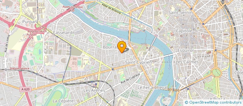 localisation de l'entreprise BIEN-ETRE PAR LE YOGA à TOULOUSE