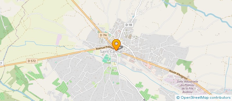 localisation de l'entreprise BIEN-ETRE PAR NATURE  SAINT-CANNAT