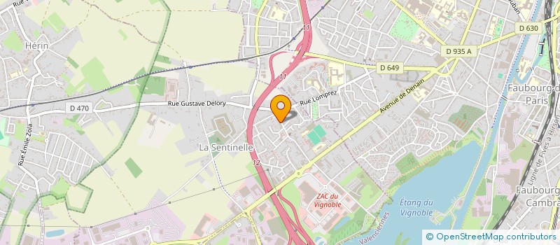 localisation de l'entreprise BIEN ETRE, POUR LA BEAUTE DES FEMMES  LA SENTINELLE