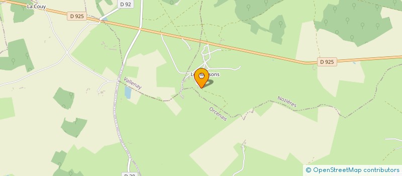 localisation de l'entreprise BIEN ETRE POUR LE VIVANT  NOZIERES