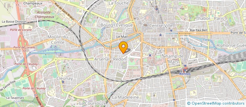 localisation de l'entreprise BIEN ETRE RENNES à RENNES