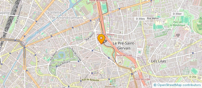 localisation de l'entreprise BIEN ETRE & SANTE  PARIS