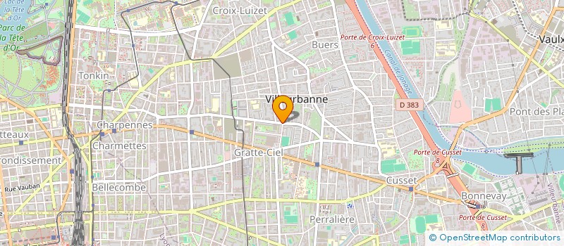 localisation de l'entreprise BIEN ETRE ZEN  VILLEURBANNE