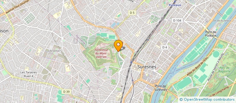 localisation de l'entreprise BIEN GRANDIR à SURESNES