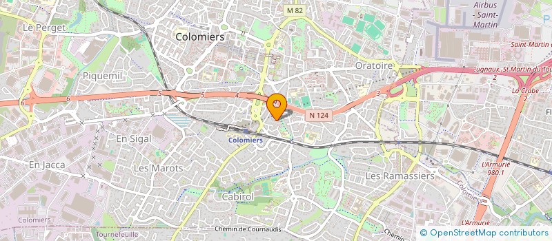 localisation de l'entreprise BIEN GRANDIR A COLOMIERS à COLOMIERS