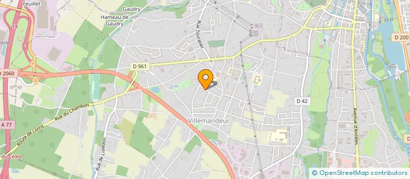 localisation de l'entreprise BIEN ICI ET COMPAGNIE à VILLEMANDEUR