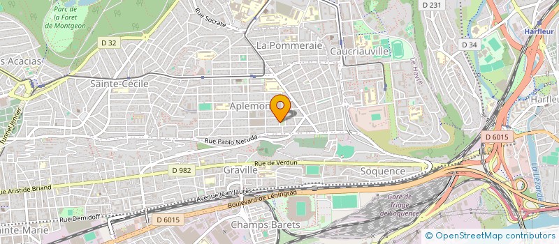 localisation de l'entreprise BIEN IMMO LH  LE HAVRE