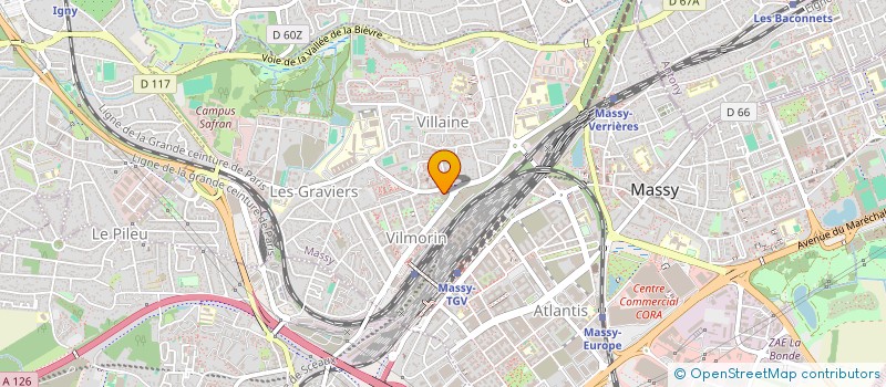 localisation de l'entreprise BIEN IMMOBILIER à MASSY