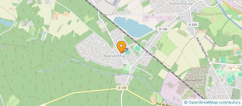 localisation de l'entreprise BIEN INATTENDU  HAGUENAU