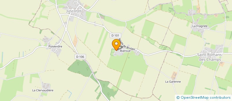 localisation de l'entreprise BIEN JOUEZ  JUSCORPS