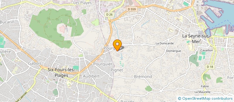 localisation de l'entreprise BIEN LACTE à LA SEYNE-SUR-MER