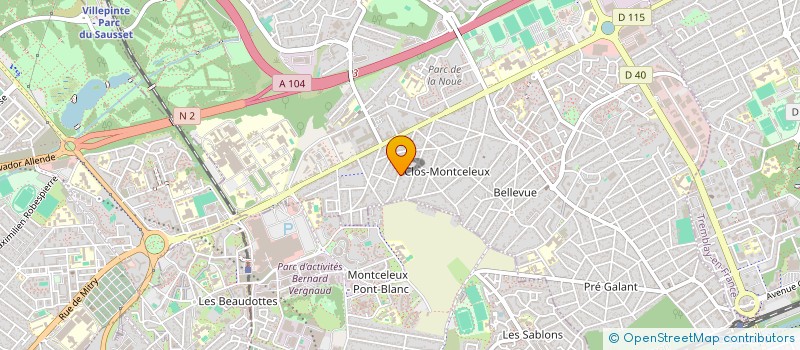 localisation de l'entreprise BIEN LE PERMIS à VILLEPINTE