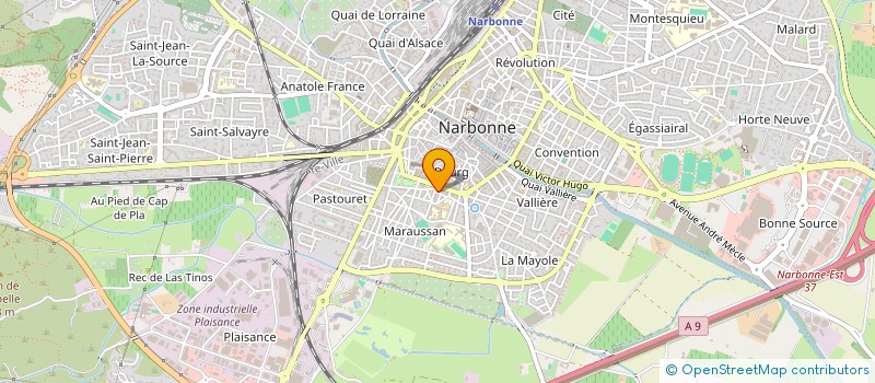 localisation de l'entreprise BIEN-NAITRE à NARBONNE