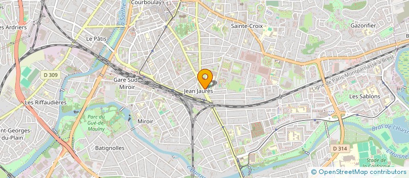 localisation de l'entreprise BIEN NAITRE  LE MANS