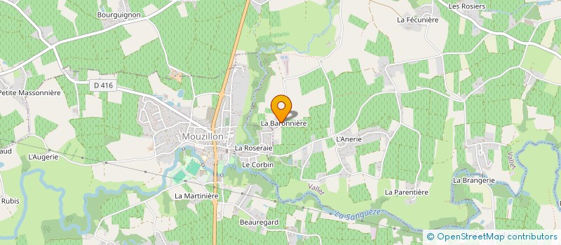 localisation de l'entreprise BIEN NAITRE BIEN ETRE  VALLET