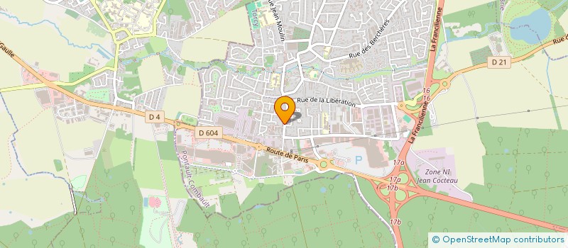 localisation de l'entreprise BIEN REMARQUABLE à PONTAULT-COMBAULT