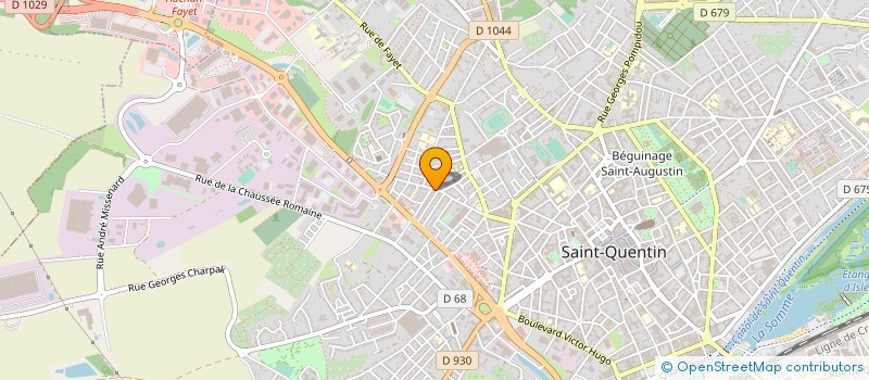 localisation de l'entreprise BIEN SOUS MON TOIT à SAINT-QUENTIN
