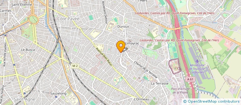 localisation de l'entreprise BIEN TROUVE !  TOULOUSE