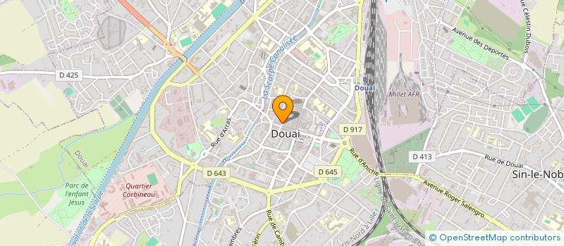 localisation de l'entreprise BIEN-VENDRE à DOUAI