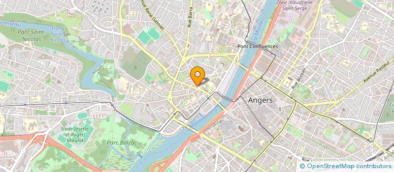 localisation de l'entreprise BIEN VIEILLIR A ANGERS à ANGERS