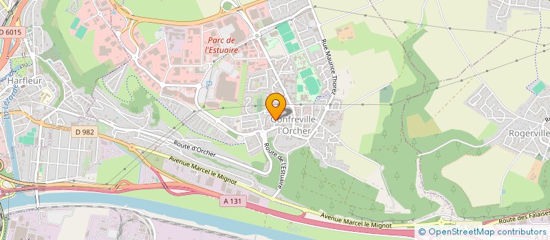 localisation de l'entreprise BIEN VIEILLIR AUX CHARMETTES  GONFREVILLE-L'ORCHER