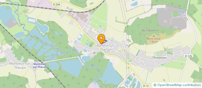 localisation de l'entreprise BIEN VIVRE  BAILLEUL-SUR-THERAIN