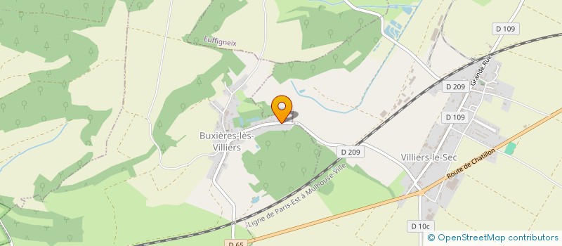 localisation de l'entreprise BIEN VIVRE A BUXIERES LES VILLIERS à BUXIERES-LES-VILLIERS