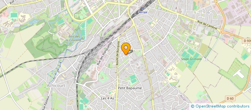 localisation de l'entreprise BIEN VIVRE A JEAN JAURES à ARRAS