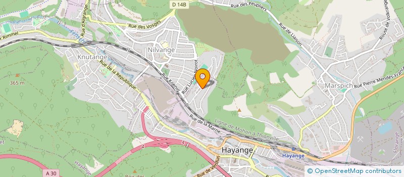 localisation de l'entreprise BIEN VIVRE A L ECOLE à HAYANGE