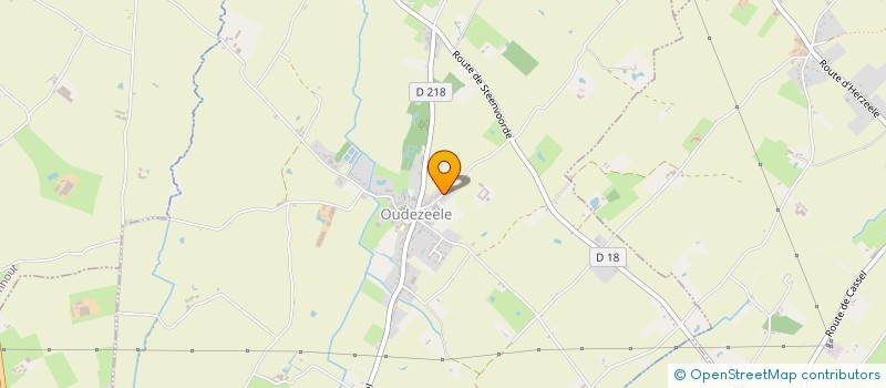 localisation de l'entreprise BIEN VIVRE A OUDEZEELE à OUDEZEELE