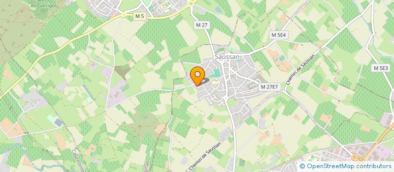 localisation de l'entreprise BIEN VIVRE A SAUSSAN à SAUSSAN