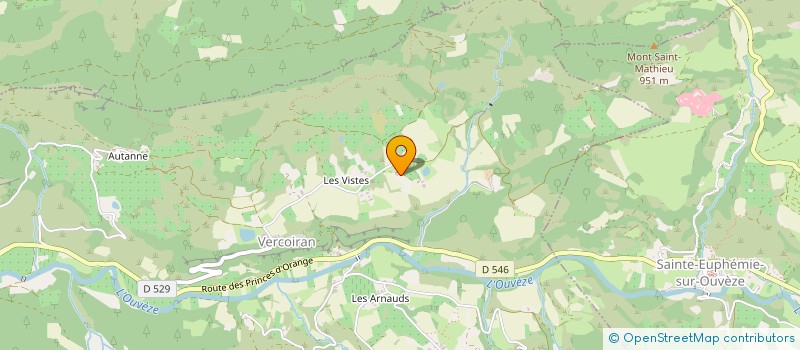 localisation de l'entreprise BIEN VIVRE A VERCOIRAN  VERCOIRAN