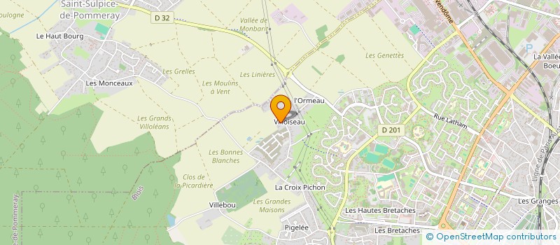 localisation de l'entreprise BIEN VIVRE A VILLIERSFINS  BLOIS