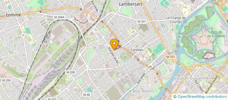 localisation de l'entreprise BIEN VIVRE AU MARAIS à LILLE