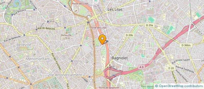 localisation de l'entreprise BIEN VIVRE AUX FOUGERES  PARIS