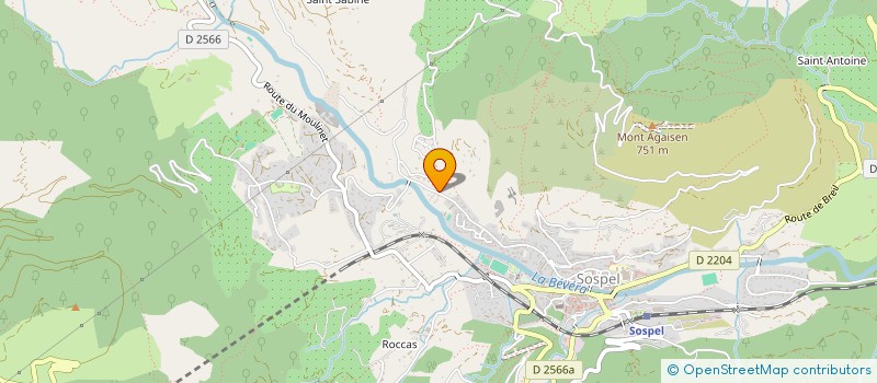 localisation de l'entreprise BIEN VIVRE AVEC SOI-MEME  SOSPEL