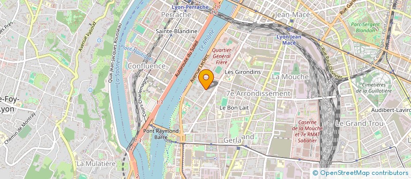 localisation de l'entreprise BIEN VIVRE EN COUPLE  LYON