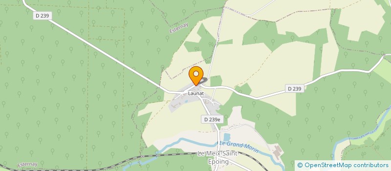 localisation de l'entreprise BIEN VIVRE EN TRACONNE  LE MEIX-SAINT-EPOING