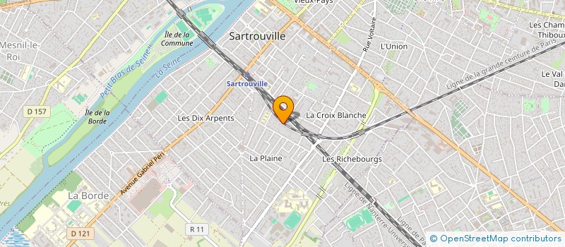 localisation de l'entreprise BIEN VIVRE SA RETRAITE à SARTROUVILLE