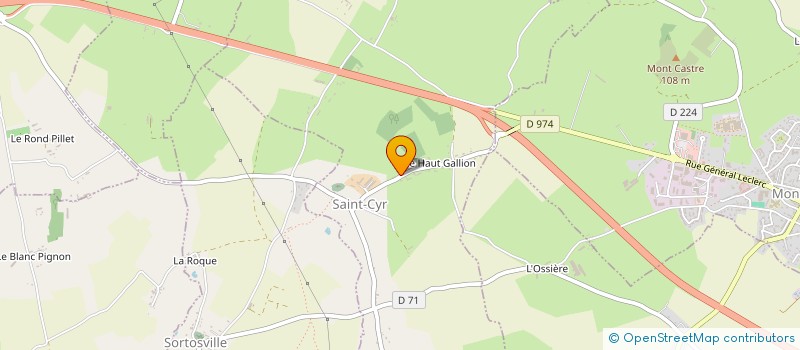 localisation de l'entreprise BIEN VIVRE SAINT CYR BOCAGE  SAINT-CYR