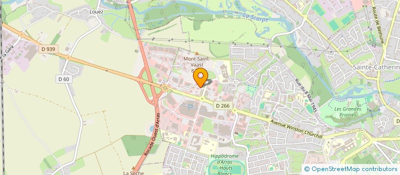 localisation de l'entreprise BIEN VIVRE SON AGE à ARRAS