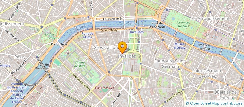 localisation de l'entreprise BIEN VU CONSEIL  PARIS