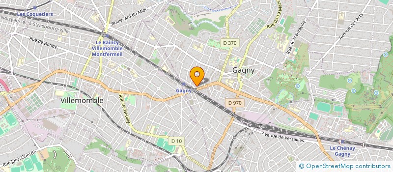 localisation de l'entreprise BIEN VUE MA VIE à GAGNY