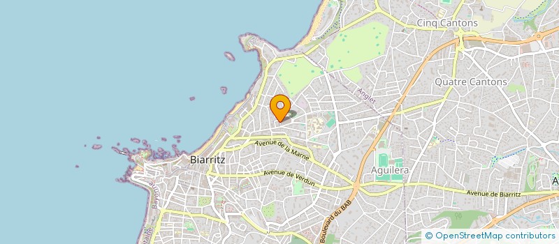 localisation de l'entreprise BIENA  BIARRITZ