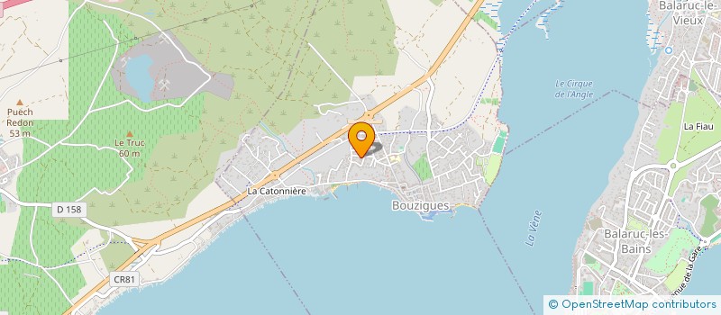 localisation de l'entreprise BIENBELL  BOUZIGUES