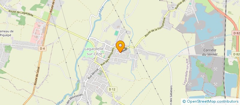 localisation de l'entreprise BIENCOZI à LAGARDELLE-SUR-LEZE