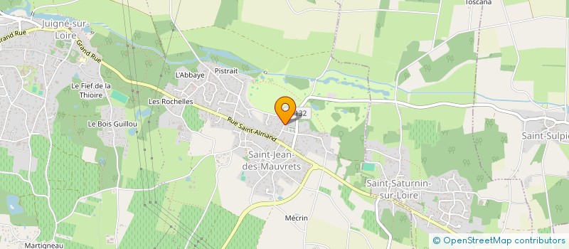 localisation de l'entreprise BIENENKORB  LES GARENNES SUR LOIRE