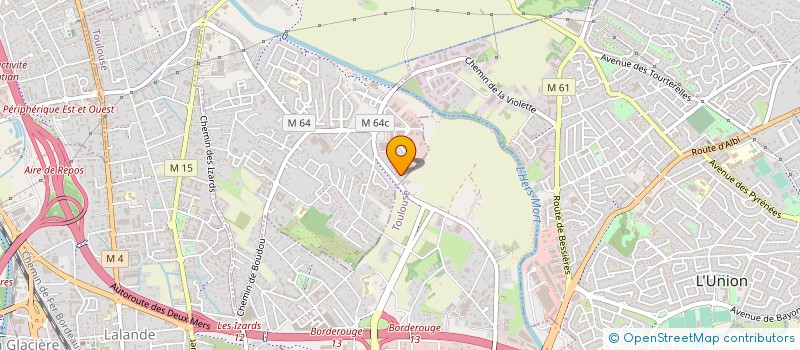 localisation de l'entreprise BIENES ET FILS à LAUNAGUET